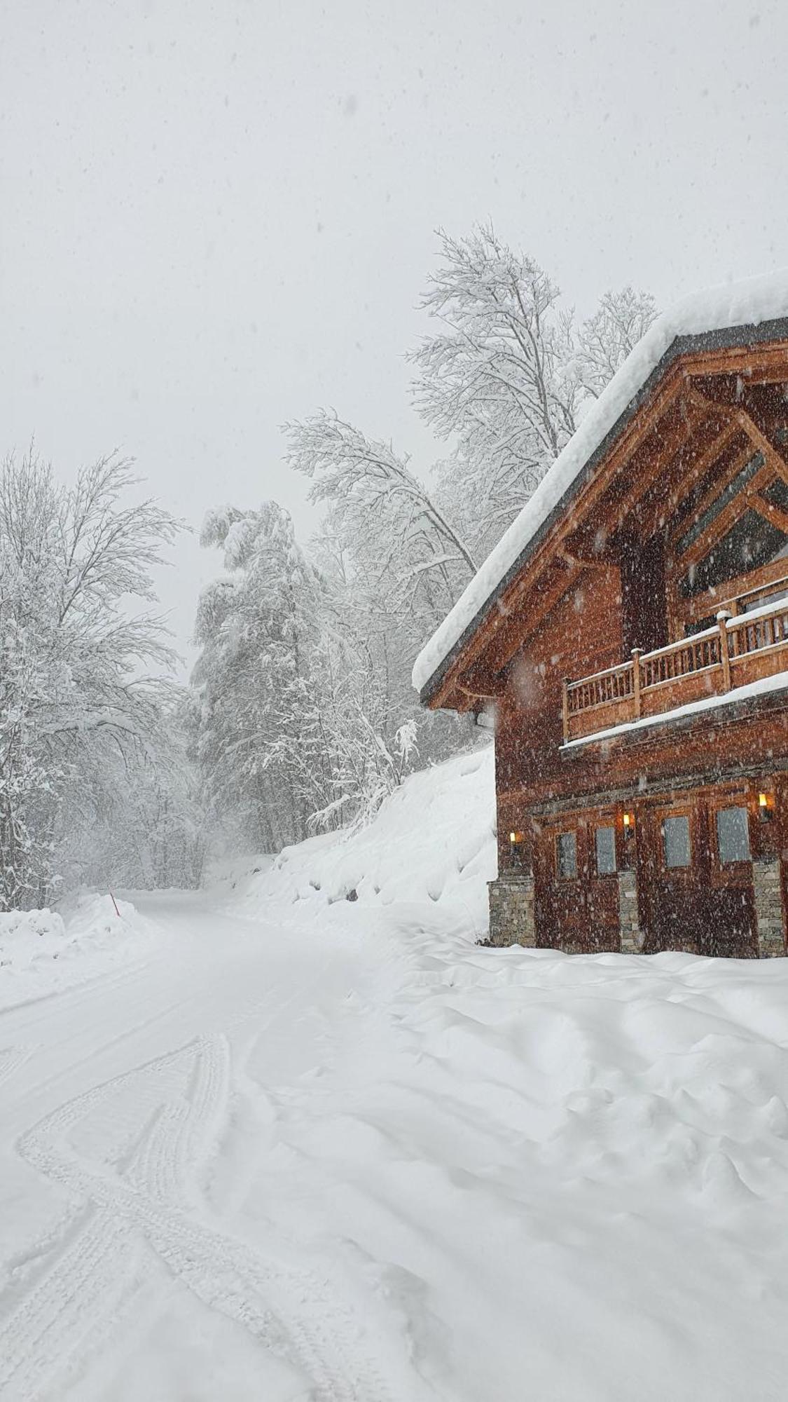 Chalet Entier 110M2 Avec Vue Et Sauna A 10 Min Des Pistes Sainte-Foy-Tarentaise Ngoại thất bức ảnh